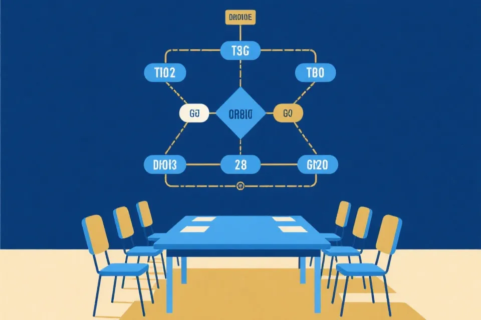 世界杯赛制：小组与淘汰赛示意图